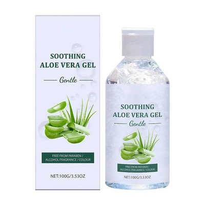 Aloe Vera Gel | 100% Pure Natural Aloe Gel for Moisturizing Face Skin & Hair
