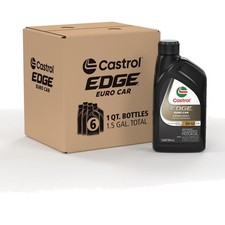 Edge Euro 5W-40 A3/B4 Advanced Full Synthetic Motor Oil, 1 Quart, Pack of 6 63.26 per gallon