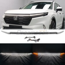 Led Grille Lamp For Honda Cr-v Crv 2023 Drl Daytime Running Light W Turn Front