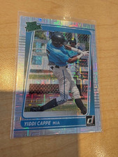 2021 Panini Donruss Vector Rated Prospect Yiddi Cappe #RP3 - Miami Marlins