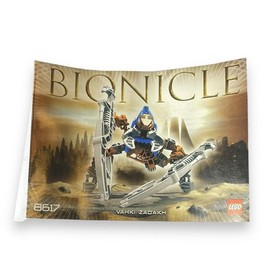 Vintage LEGO BIONICLE Vahki Zadakh Metru Nui 8617 Complete Set with Canister