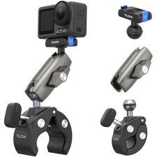 360 Super Clamp Mount for DJI Action Camera - Fits 9-38mm Bars