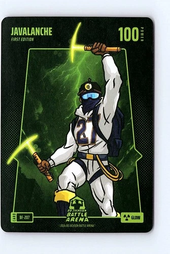 Bo Jackson Battle Arena #BF-207 Javalanche Jamal Murray Glow Battlefoil