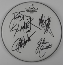 Slaughter JSA Fully Signed Autograph Drumhead Drum Head