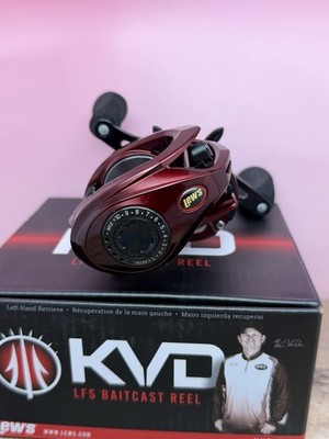 Lew's KVD LFS 6.2:1 Left Hand Casting Reel KVD1HL-10BB-New