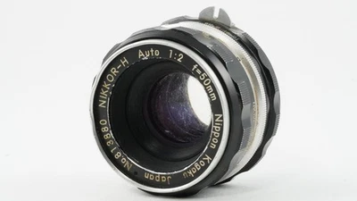 【Problème】Objectif Nikon NIKKOR-H Auto 50mm F/2 non Ai Prime du JAPON #859 - Photo 1/4