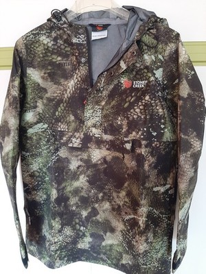 Jagoptik- Regen Hoodie, aus Neuseeland Gr L Stoney Creek, Huntin and Fishing