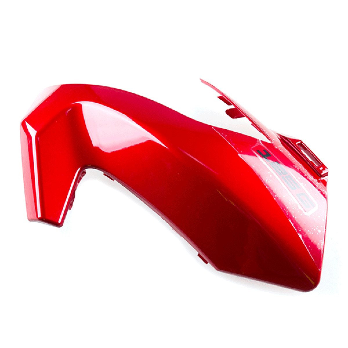 Left Headlight Panel Red for KD125-G Front Headlight Fairing ABS Screw-on COVER