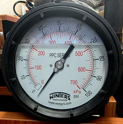 #ad Winters Ppc5064 Sg45 Process Pressure Gauge 0 To 100 Psi 4 1 2 In Dial 1 2 $84.99
