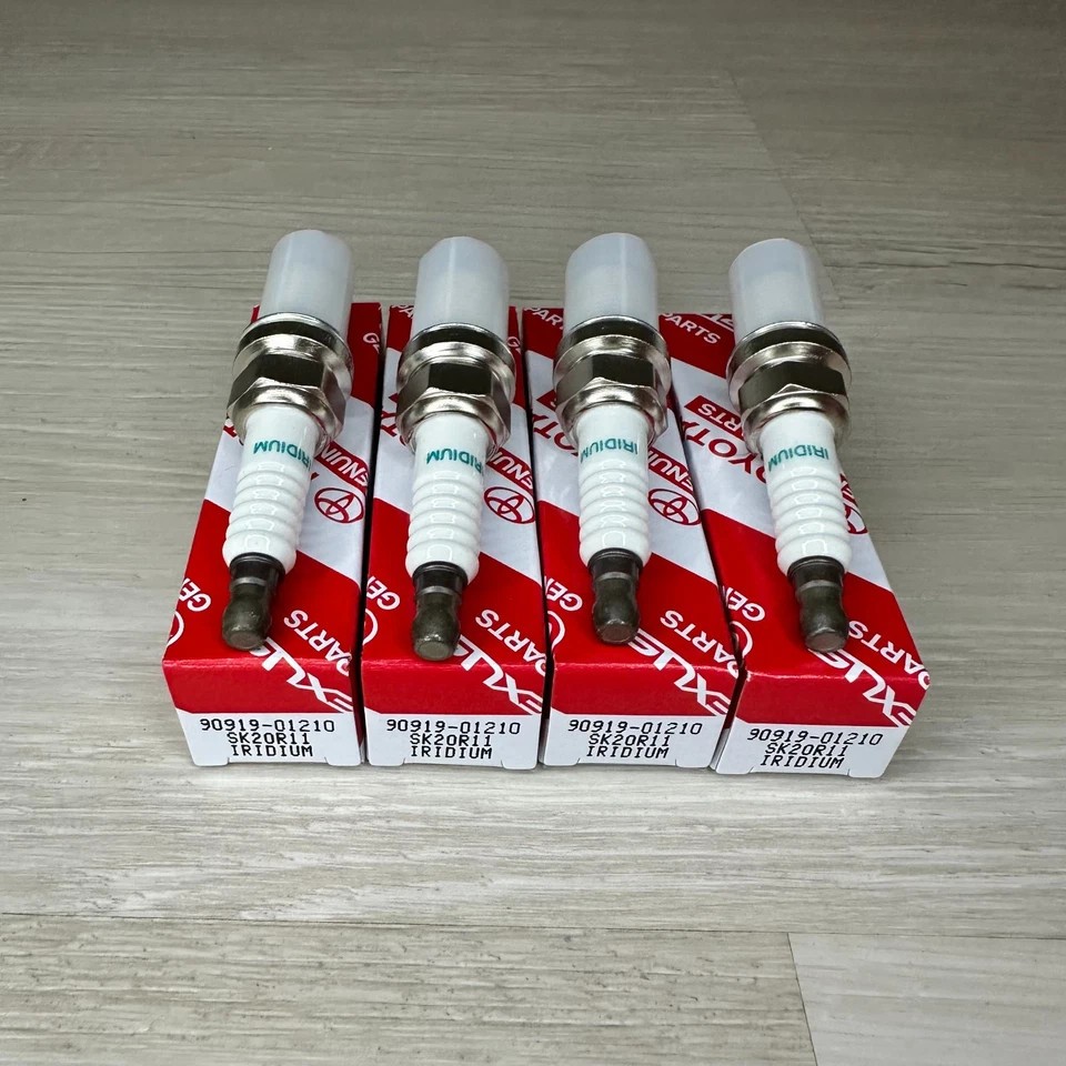 4PCS OEM DENSO Iridium Spark Plugs 0919-01210 SK20R11 3297 for Lexus Scion Camry