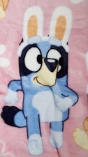 BLUEY Kids PLUSH THROW 50in x 70in Very Soft..