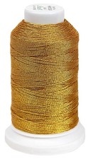 Liz Metallic Crochet Thread Size 10 Color Gold