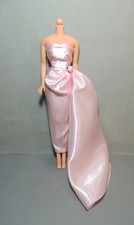 Vintage Barbie 60s reproduction Enchanted Evening pink satin dress No Doll