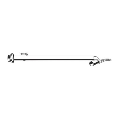 ERNST 515429 Abgasrohr für PSA JUMPER 2 BOXER FIAT DUCATO 244 2.0/2.2D mitte