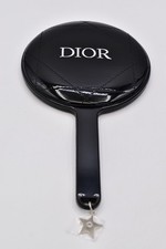 Christian Dior Beauty Black Quilted Hand Mirror Protective Case Limited Edition