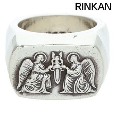 Chrome Hearts Big Pj bic Angel Silver Ring Me...