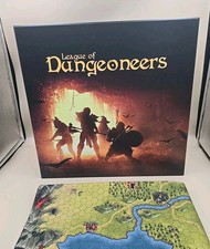 LEAGUE OF DUNGEONEERS Kickstarter DELUXE Game Pledge COMPLETE in original