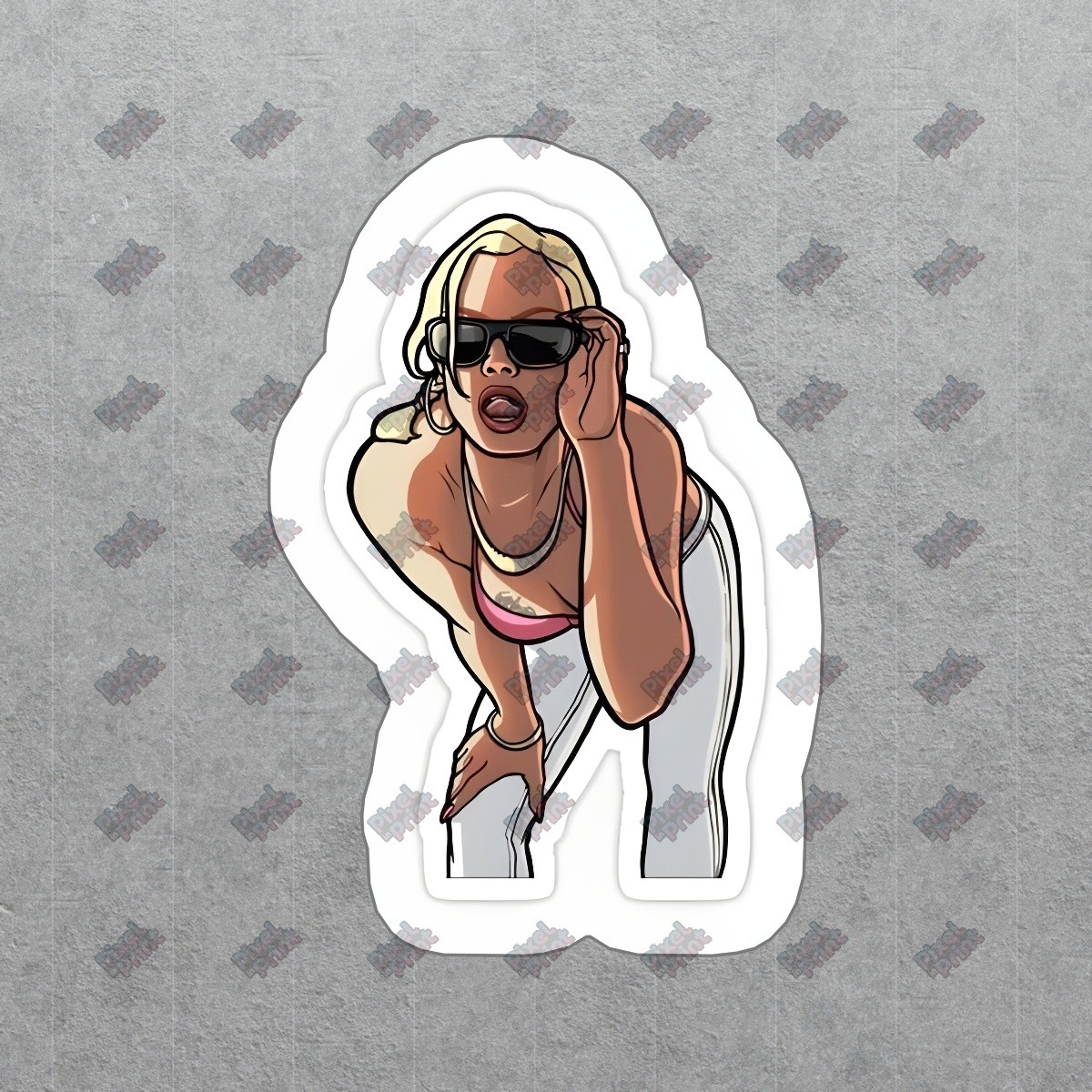 Decal Stylish Cartoon Character For Laptops, #388448