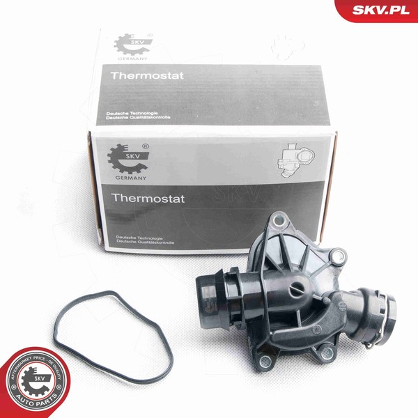 Thermostat KüHlmittel Esen SKV 20SKV042 FüR BMW E39 Mit GehäUse 5Er Touring 7Er-image