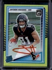 2025 Donruss Optic Jayden Higgins Neon Yellow (RAW)
