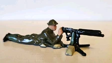 SOLDIER @ MACHINE GUN PRONE BRITAINS TIMPO JOHILLCO CHERILEA