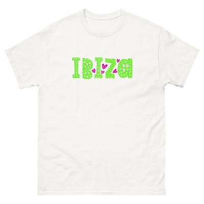 Ibiza Funky Neon Cute Souvenir Party Unisex classic tee