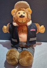Vintage Plushkins Bear W/Clothes-READ