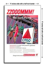 1965 Zzooommm New Sound of Power CITGO - 11x17 Poster