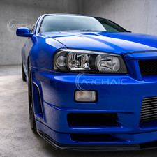 Pair LED Projector Headlights For Nissan Skyl...
