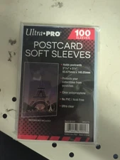 Ultra PRO Postcard Sleeves - 100 Pieces