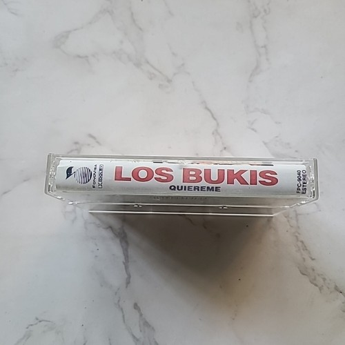 LOS BUKIS QUIEREME 1992 Cassette Tape Spanish Latin 10 Songs, FAST SHIPPING! - Picture 3 of 7