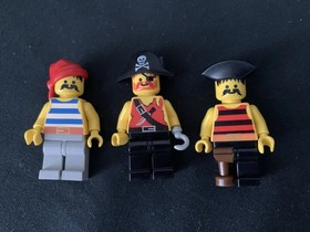 LEGO Pirates 1 Set 6261 RAFT RAIDERS Minifigures & Instructions - NO Box