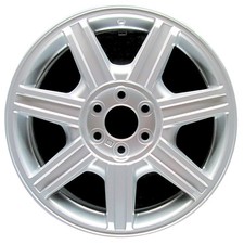 Wheel Rim Cadillac Srx 17 2003-2005 9596270 9594300 09594300 Oem Silver Oe 4593