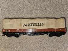 Märklin H0 DB Low-Side Car w/ Canvas Tarp Lo...