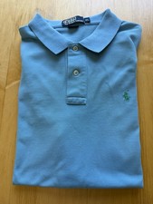 Polo Ralph Lauren Blue Polo Shirt XL Classic Fit Short Sleeve Logo