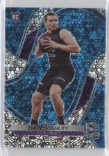 2020 Panini Spectra Rookies Neon Blue Prizm 51/60 Nate Stanley #197 1b9b