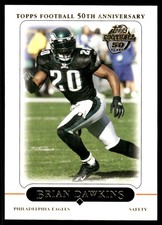Brian Dawkins 2005 Topps #162 Eagles NFL READ FREE SHIPPING AutographDen
