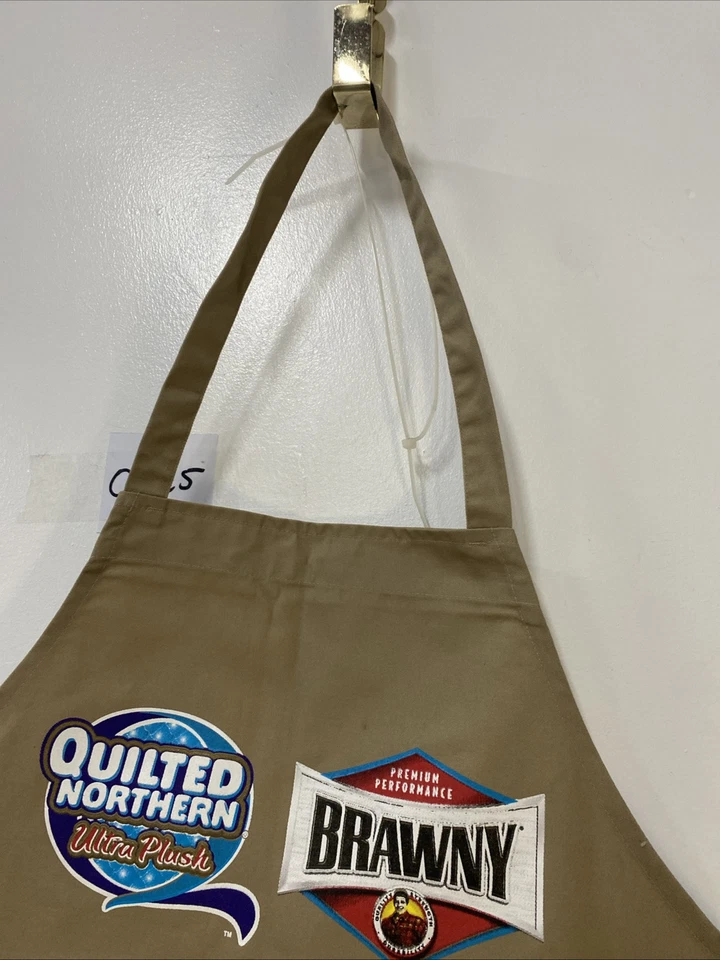 Quilted Northern & Brawny Apron One Size Brown Length 33” Width 29” - Image 4 of 4