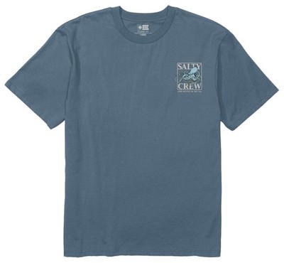 Salty Crew Ink Slinger Classic SS T-Shirt - Slate - New