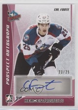 2016 Leaf ITG Heroes & Prospects Prospect Red 23/25 Cal Foote #PA-CF1 Auto 0c3