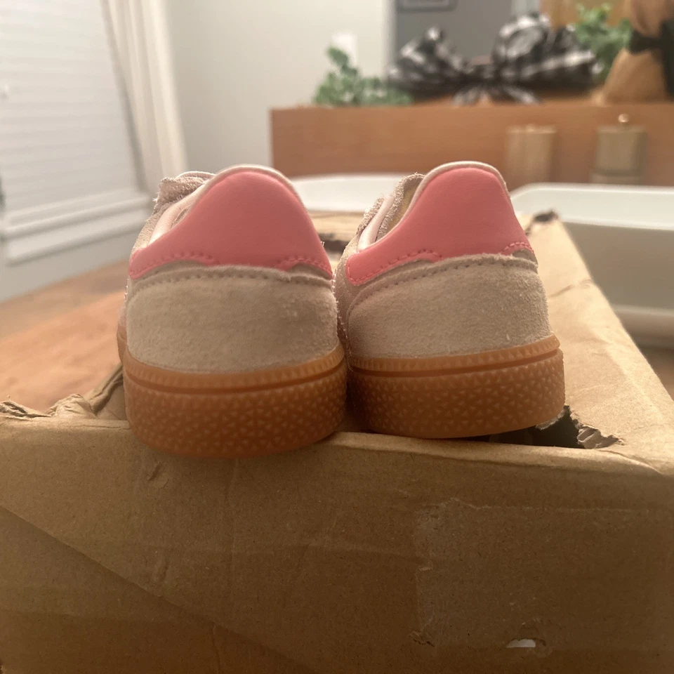 Adidas Originales Balonmano Especial Rosa Tostado Niño Bebé Niña Talla 7k Sin Cordones Foto 4 de 4