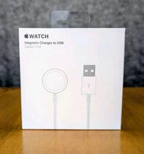 Genuine Apple Watch Magnetic Charger USB Cable (1m) A2255 MX2E2AM/A - NEW