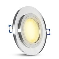 Einbauspot Alina Rund Klar Mit Led-Modul 4W 3CCT Drei Lichtfarben Deckenlampe