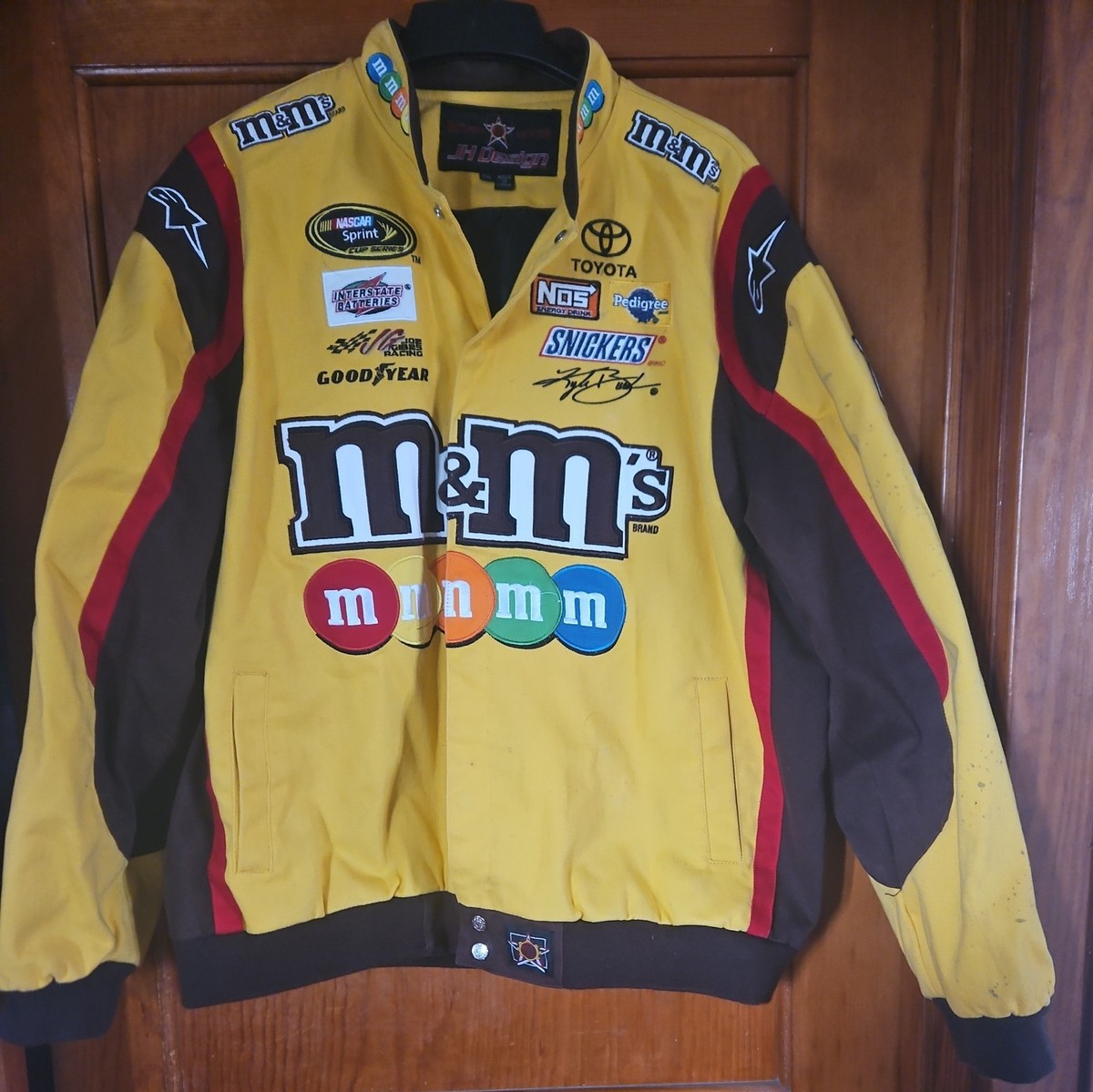 古着 希少 JH Design NASCAR Busch レーシングジャケット