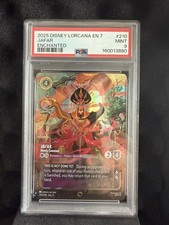 Lorcana - Jafar, Newly Crowned Enchanted 210/204 - PSA 9