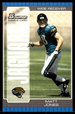 Matt Jones 2005 Bowman #165 Jaguars NFL READ FREE SHIPPING AutographDen