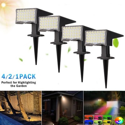 Solar Spot Lights 28LED Garden Outdoor Pathway Lawn Ground Fence Lamp Spotlight