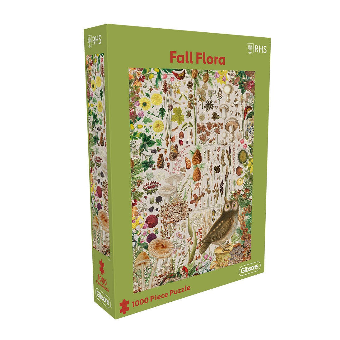 Gibsons RHS Fall Flora Nature 1000 Piece Jigsaw Puzzle for Adults Great Gift