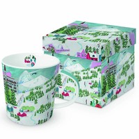 PPD Gstaad Trend Mug In Geschenkbox Tasse Becher New Bone China 400 Ml