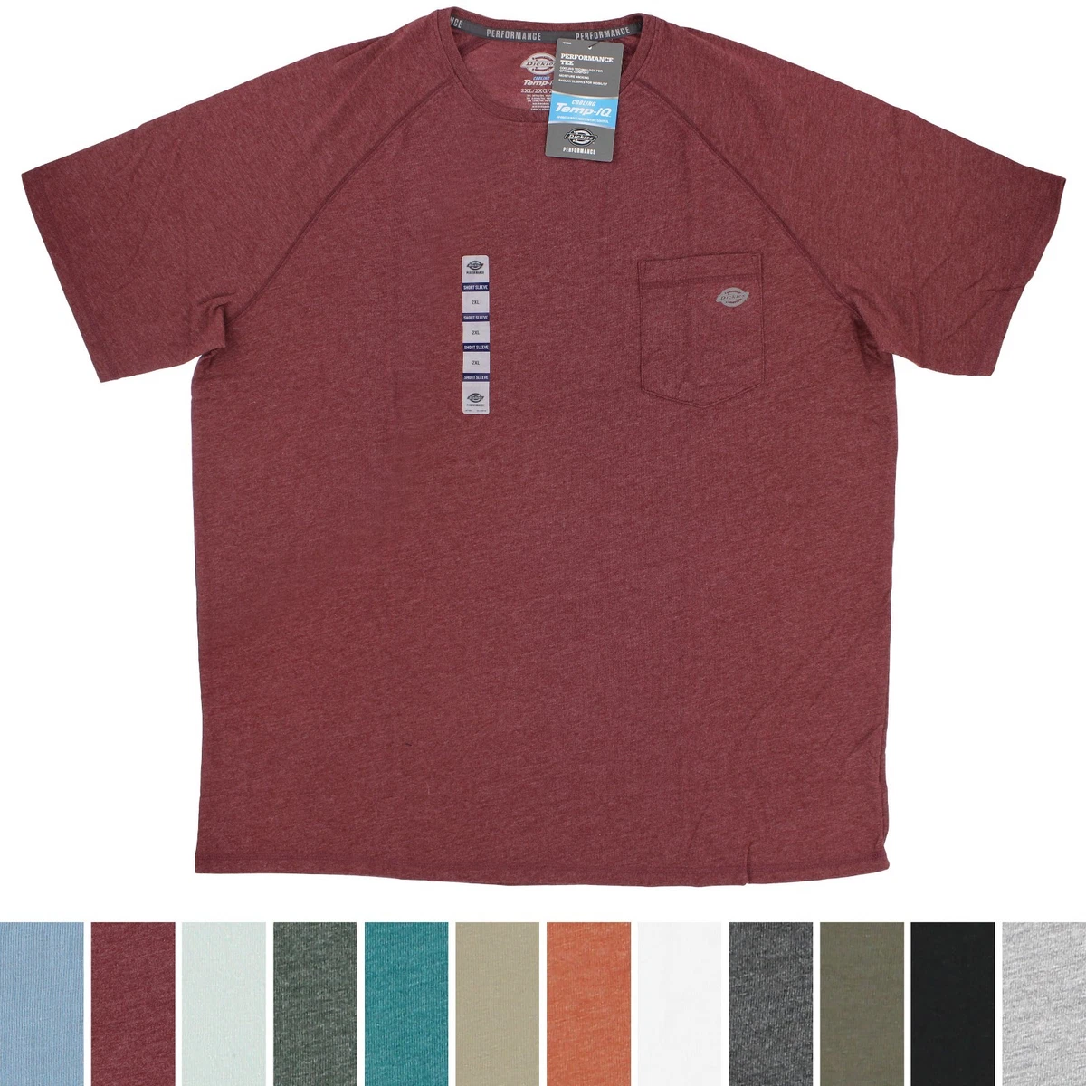 Dickies Mens Heavyweight Short Sleeve Pocket T-Shirt